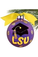 Coton Colors LSU Grad Cap Ornament