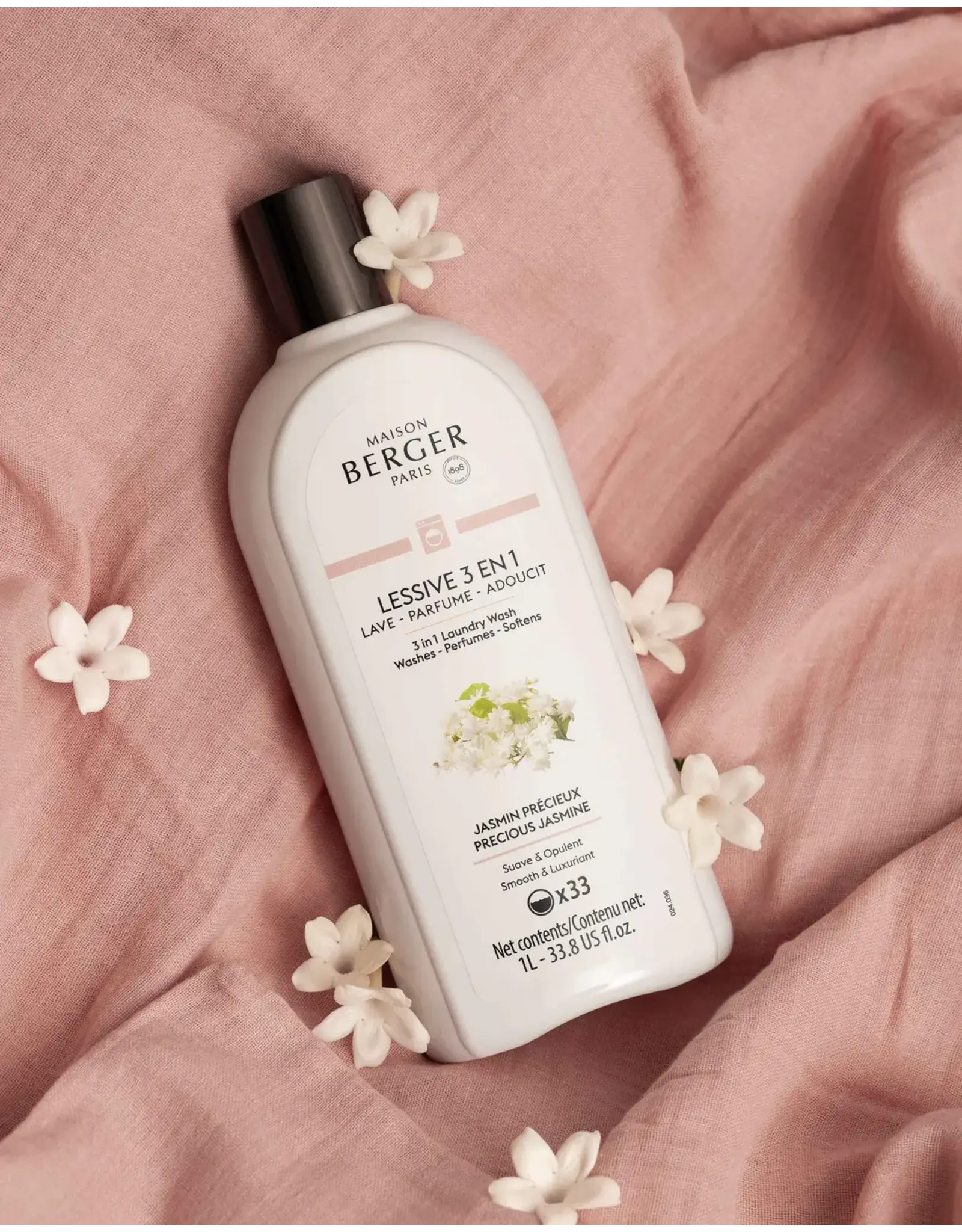 Maison Berger Precious Jasmine 3 in 1 Laundry Wash 1L