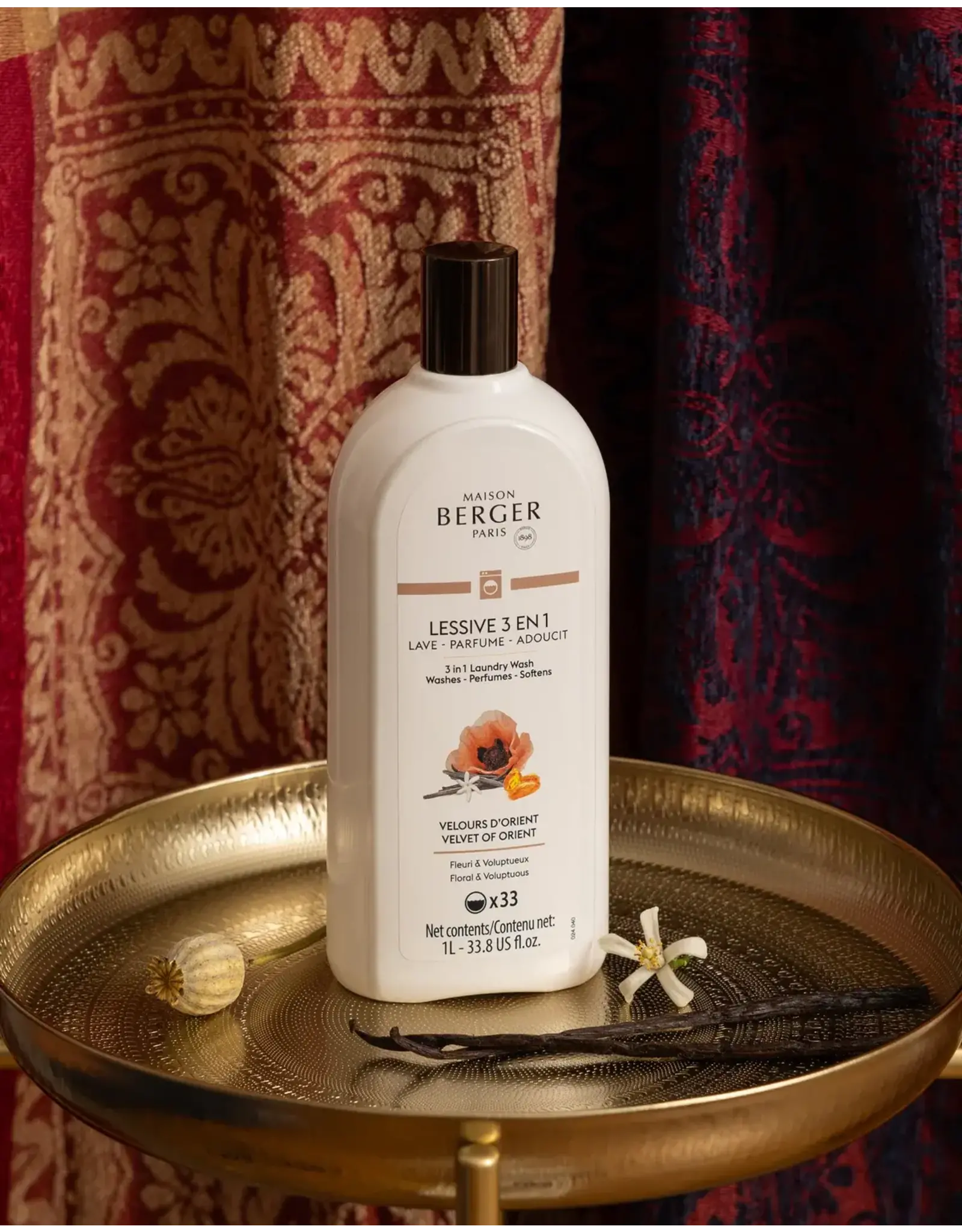 Maison Berger Velvet of Orient 3 in 1 Laundry Wash 1L