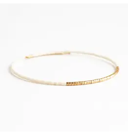 Lenny & Eva/Faire Norah Bangle - Ivory