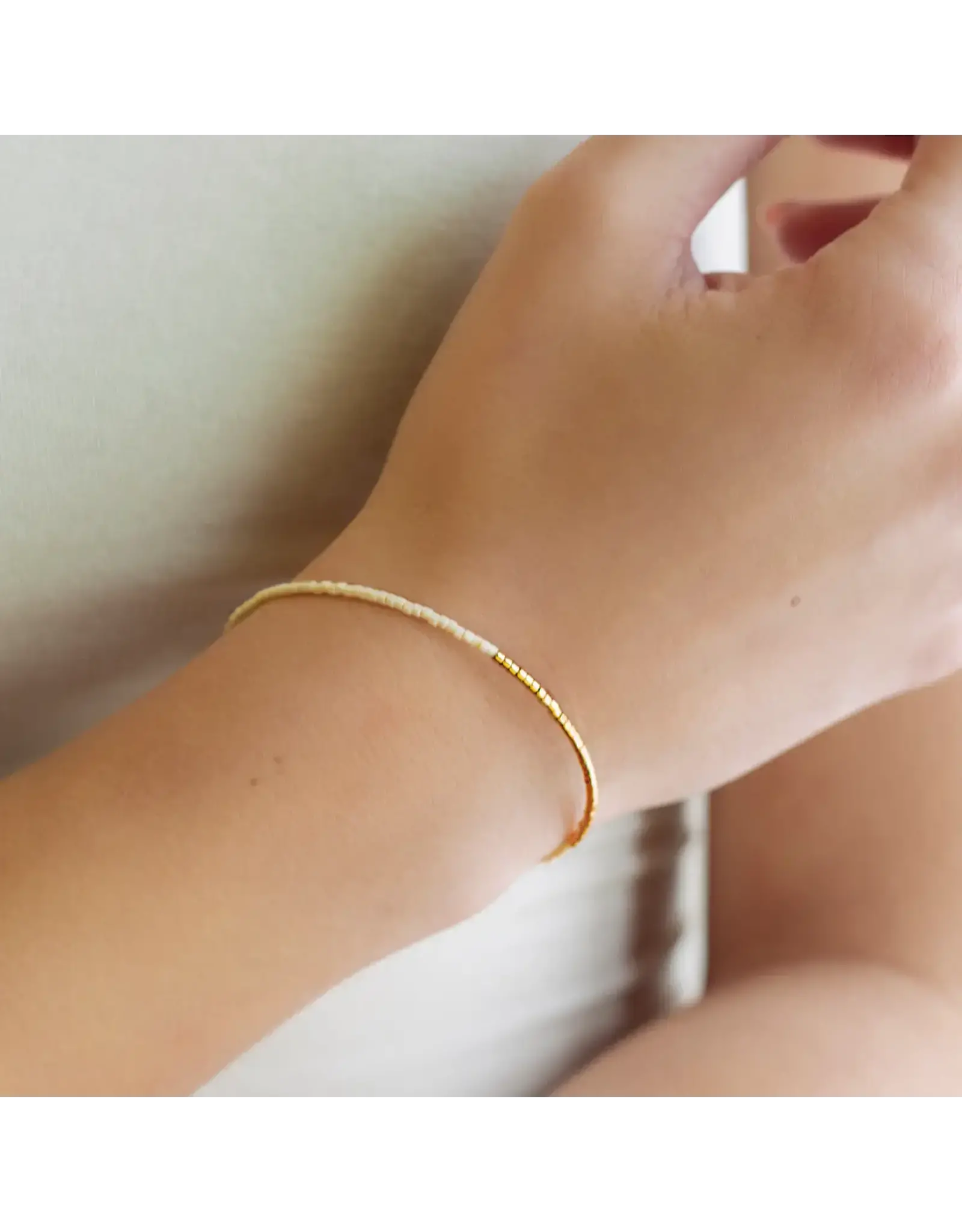 Lenny & Eva/Faire Norah Bangle - Ivory