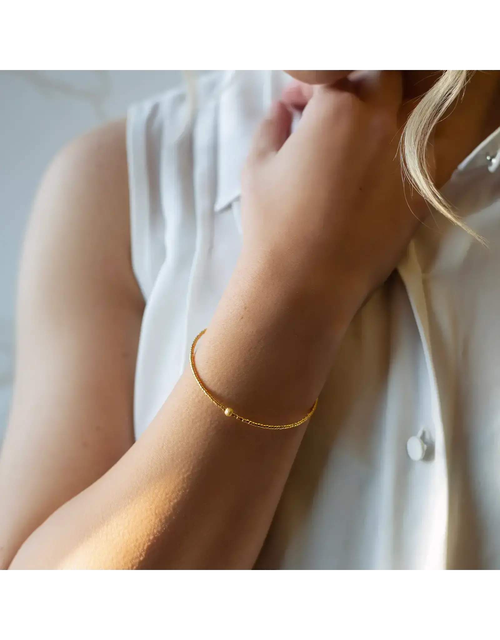 Lenny & Eva/Faire Sprinkles Bangle - Gold