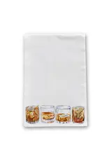 Barrel Down South/Faire Bourbon Glasses Volume 1 Tea Towel