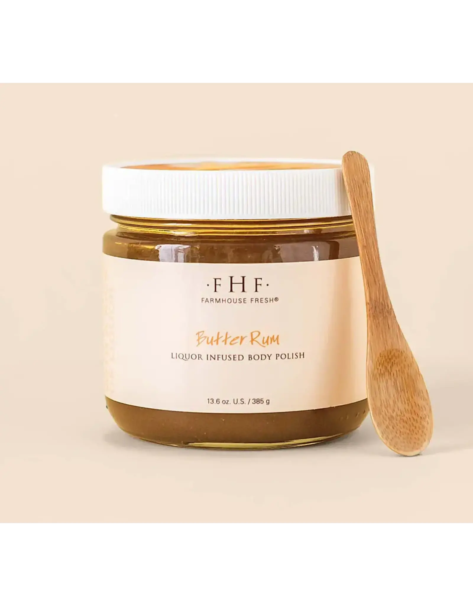 Farmhouse Fresh Butter Rum® Liquor Infused Body Polish 12 oz