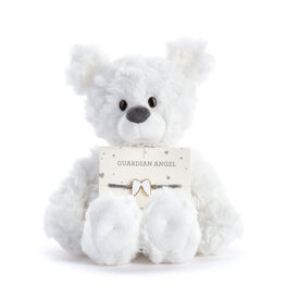 Demdaco Guardian Angel White Bear