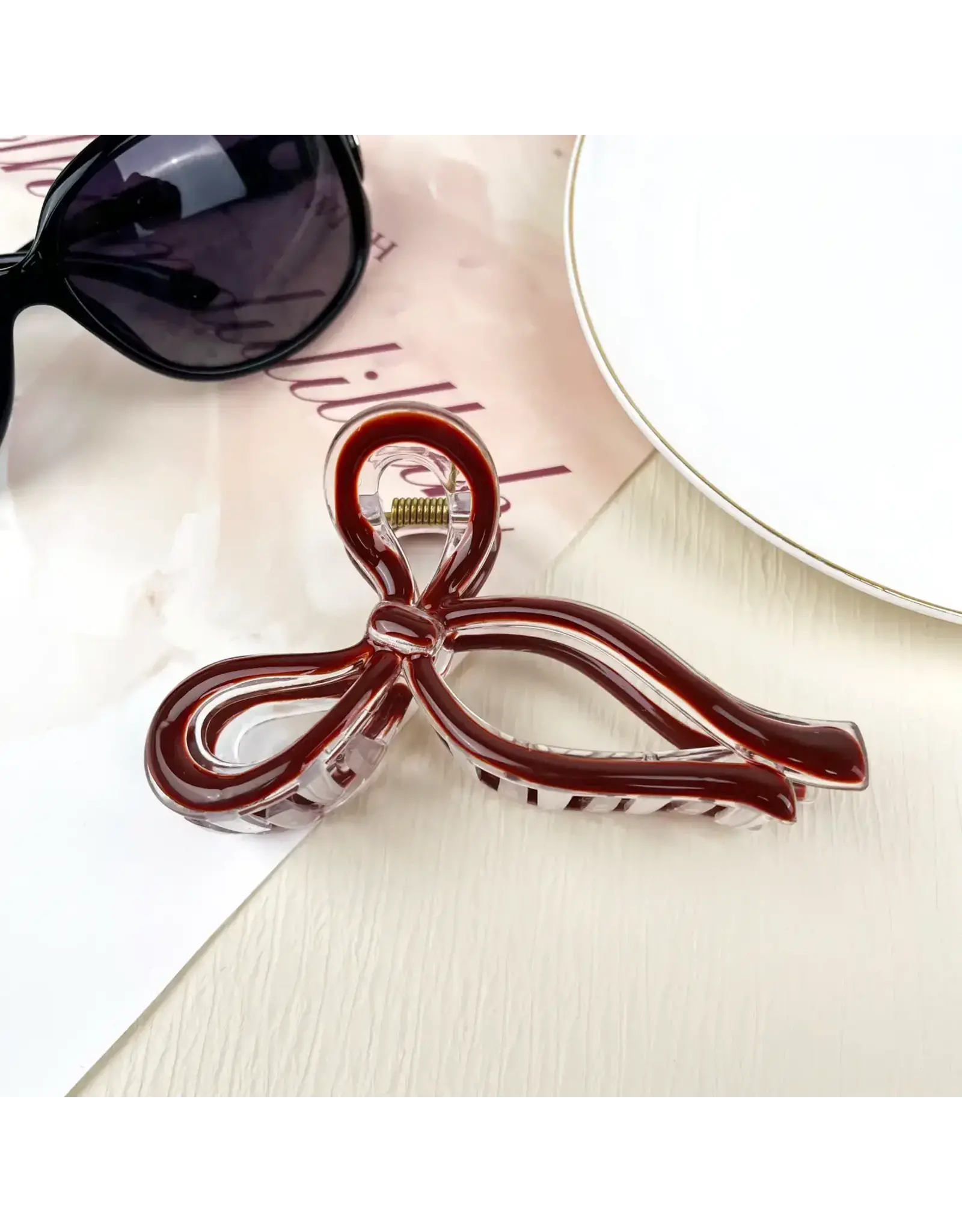 SoapElenGlen/Faire Jelly Bow Hair Clip