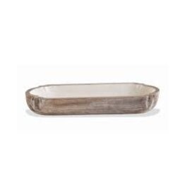 Mud Pie Enamel Cracker Dish
