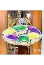 Home Malone King Cake w/Baby Door Hanger