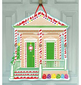 Art By Allie Gingerbread Shotgun Doorhanger