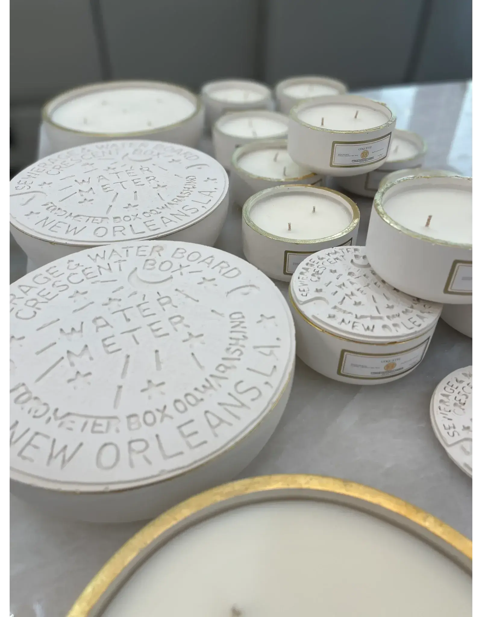 Boujee Nola Coquette Candle - White Water Meter 32oz