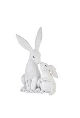 Raz Imports Bunny with Baby 10.5"