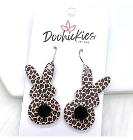 Doohickies/So. Charm Trade Acrylic Leopard Bunny Tails