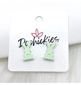 Doohickies/So. Charm Trade Pastel Bunny Acrylics Mint 16mm