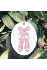 Clairmont And Co Little Girls Ballerina /Dancer Gift - Oval Ornament