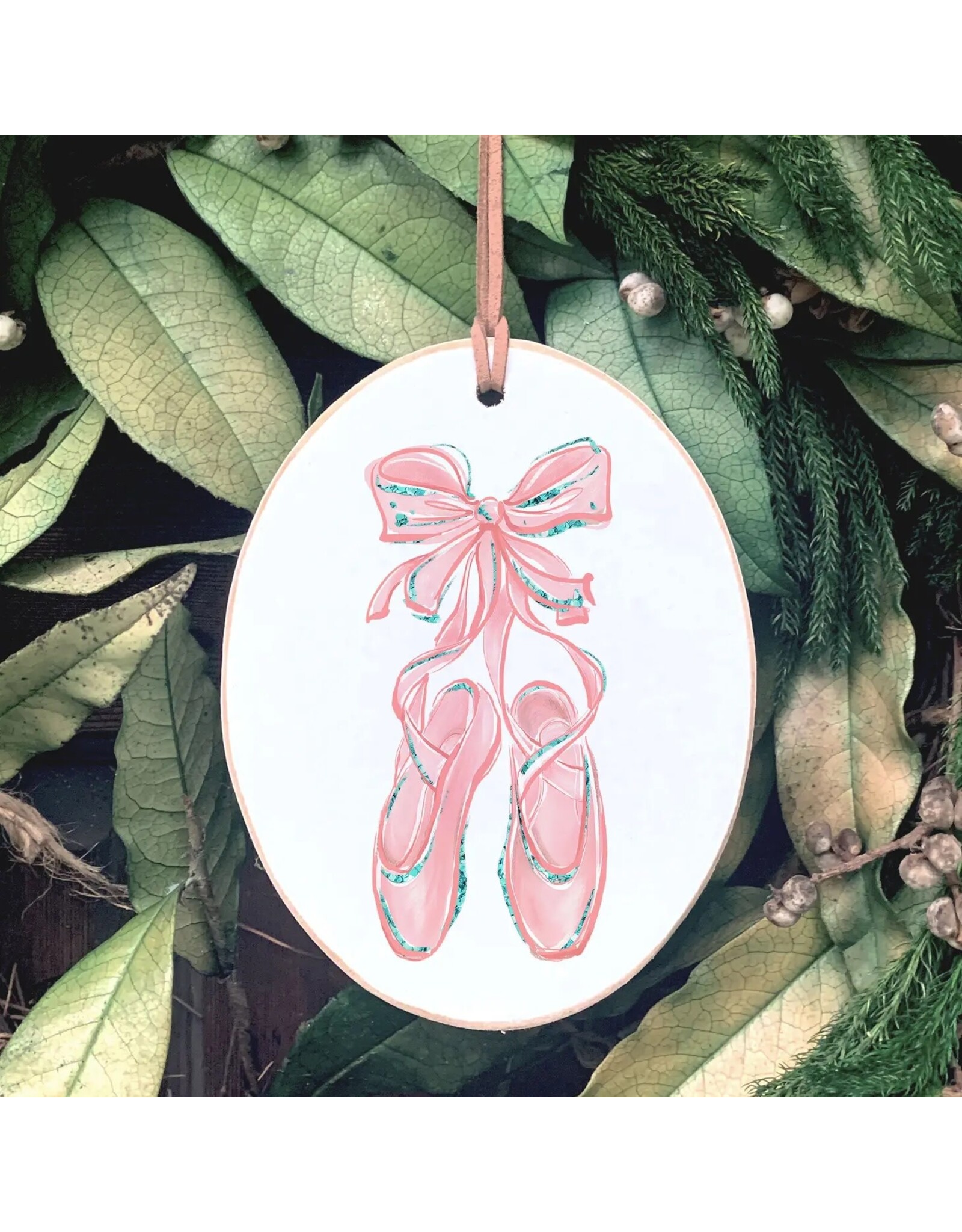 Clairmont And Co Little Girls Ballerina /Dancer Gift - Oval Ornament