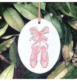 Clairmont And Co Little Girls Ballerina /Dancer Gift - Oval Ornament