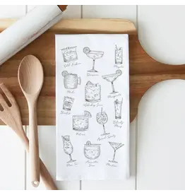Porter Lane Home/Faire Cocktails Tea Towel