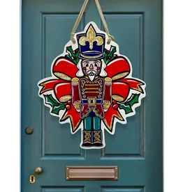 Art By Allie NOLA Nutcracker Door Hanger