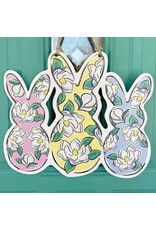 Art By Allie Easter Bunnies Door Hanger