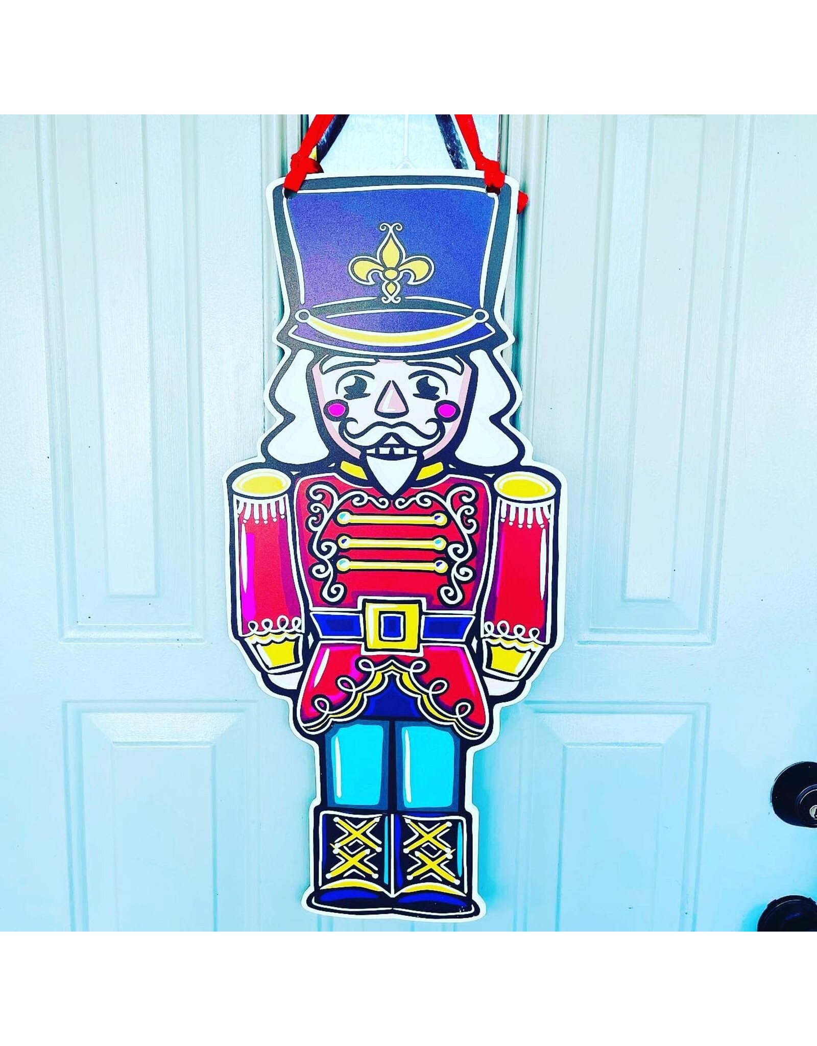 Art By Allie Nutcracker Doorhanger