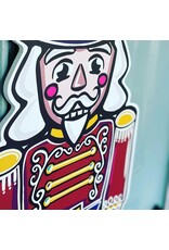 Art By Allie Nutcracker Doorhanger