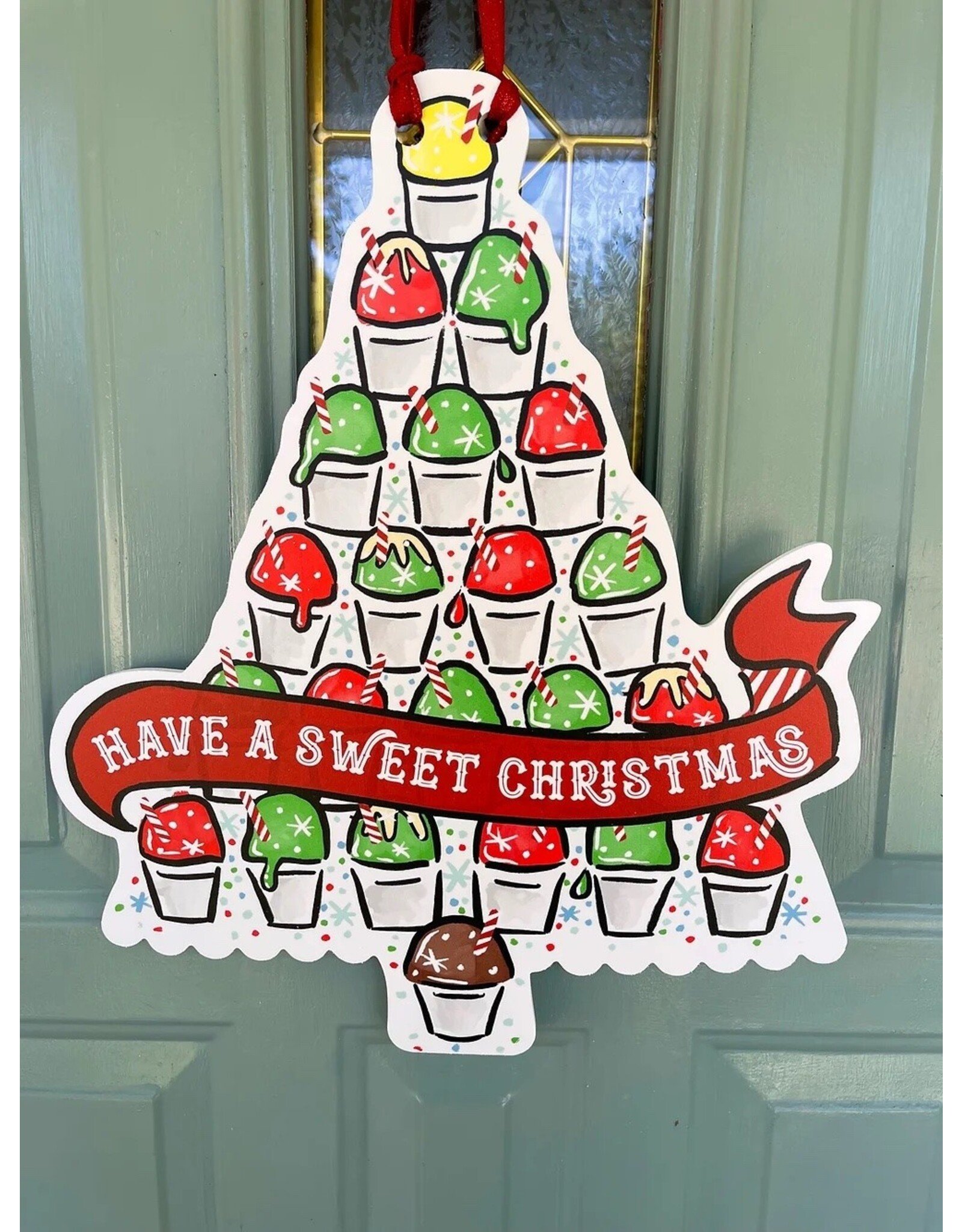 Art By Allie Snoball Tree-Door Hanger