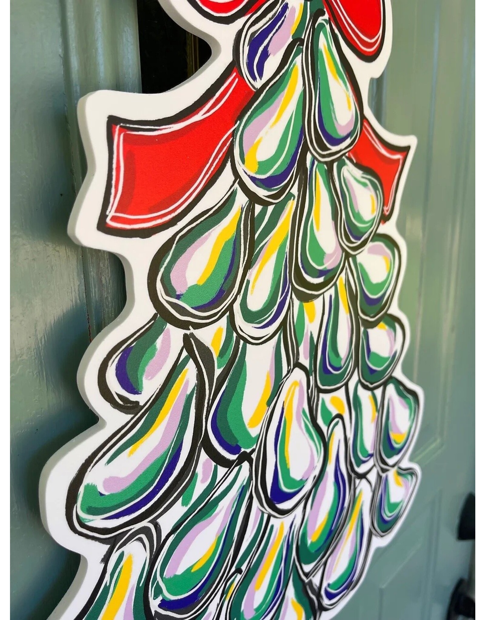 Art By Allie Oyster Tree Door-Hanger