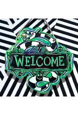 Art By Allie Beetlejuice Welcome Door Hanger