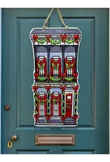 Art By Allie Uptown Christmas Home Door Hanger