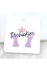Doohickies/So. Charm Trade Pastel Bunny Acrylics - Purple 16mm