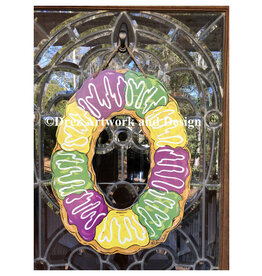 Drez Artwork And Design King Cake Door Hanger
