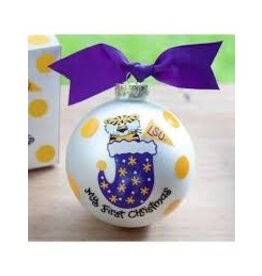 Coton Colors LSU My First Christmas Ornament