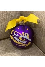 Coton Colors LSU Tiger Eye Ornament