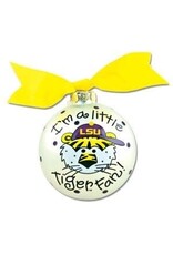 Coton Colors LSU Little Tiger Boy Ornament