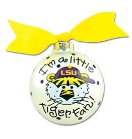 Coton Colors LSU Little Tiger Boy Ornament