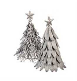 Evergreen Enterprises 2 Asst Silver Metal Christmas Tree