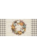 Evergreen Enterprises Pumpkin Time Wreath Sassafras Switch Mat