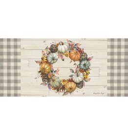 Evergreen Enterprises Pumpkin Time Wreath Sassafras Switch Mat