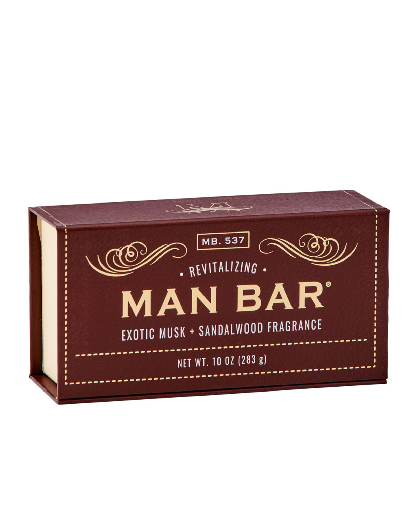 Commonwealth Soap & Toiletries Man Bar Exotic Musk & Sandalwood