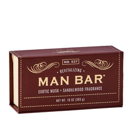 Commonwealth Soap & Toiletries Man Bar Exotic Musk & Sandalwood