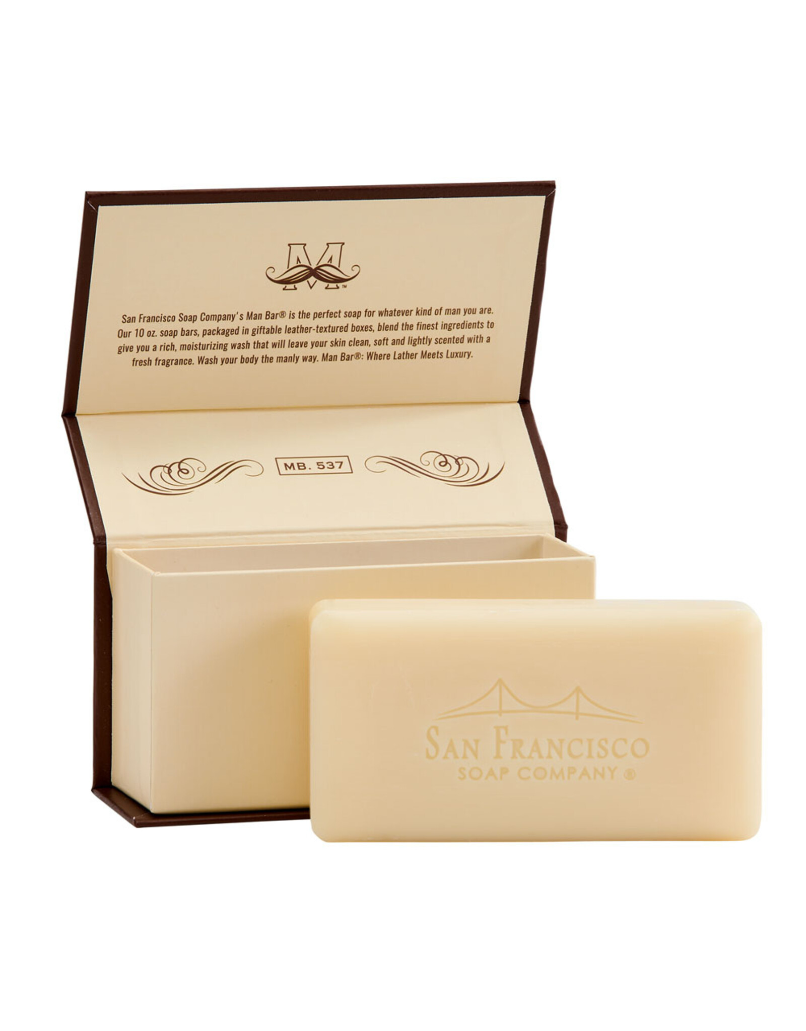 Commonwealth Soap & Toiletries Man Bar Exotic Musk & Sandalwood
