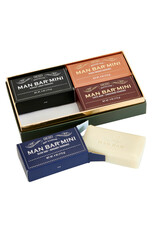 Commonwealth Soap & Toiletries Man Bar Mini 4pc Boxed Gift Set