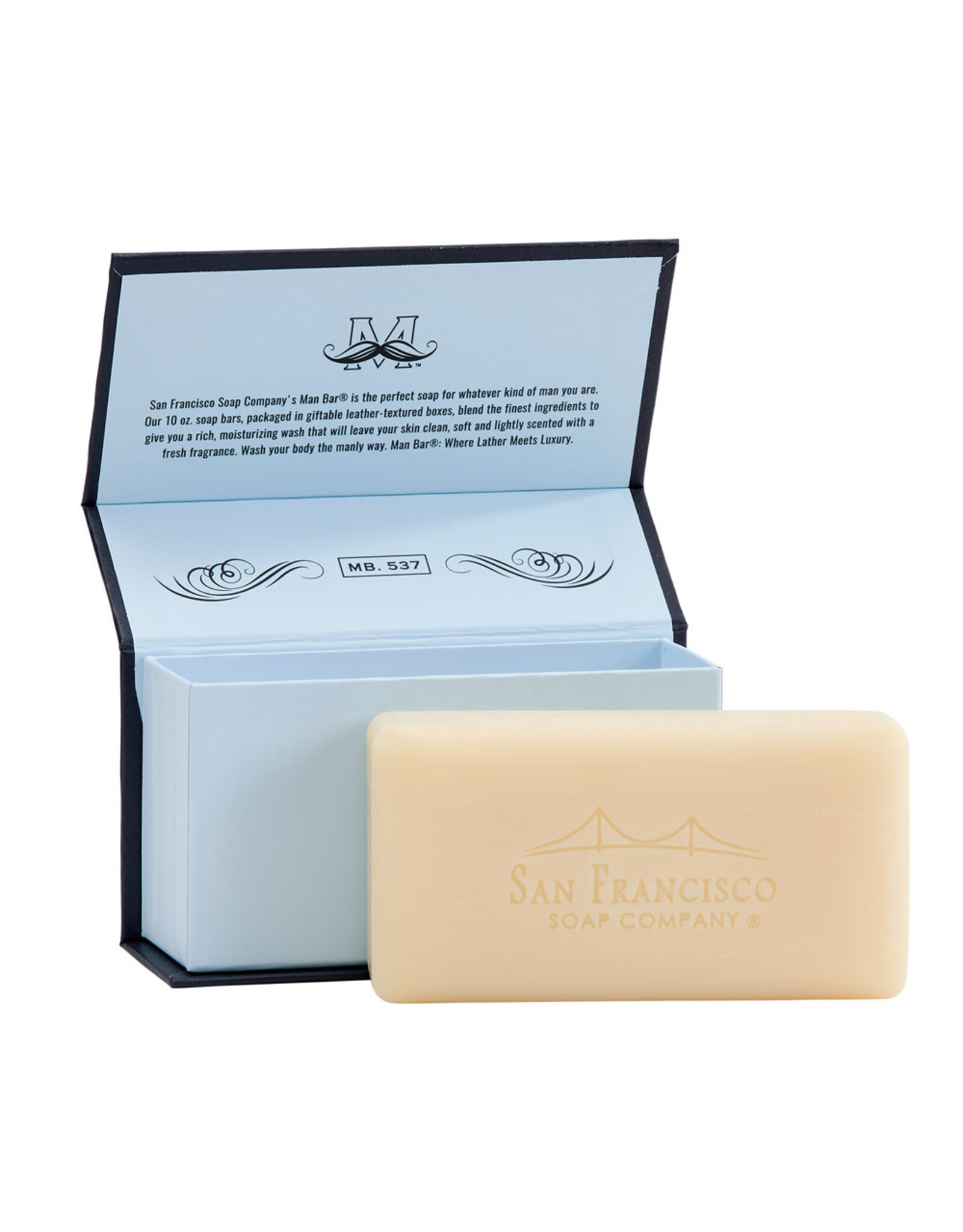 Commonwealth Soap & Toiletries Man Bar Silver Sage & Bergamot