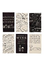 Mud Pie Wine Towels
