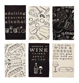 Mud Pie Wine Towels