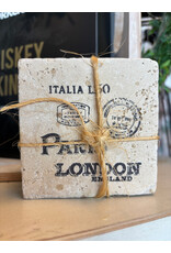 Nola Recycled Marble Coasters