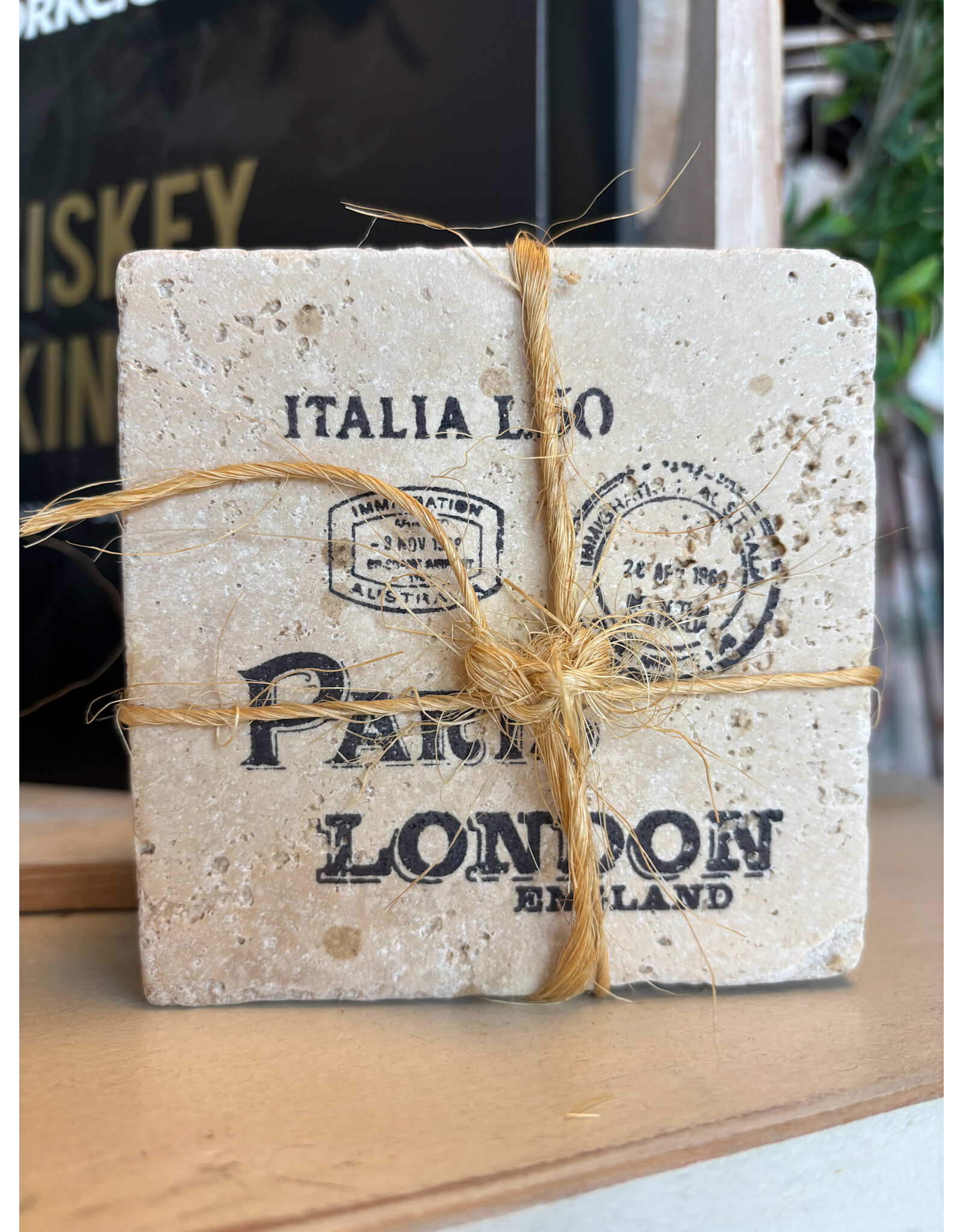 Nola Recycled Marble Coasters