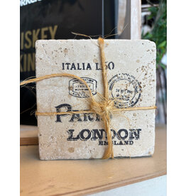 Nola Recycled Marble Coasters