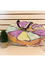 nolabee King Cake Door Hanger
