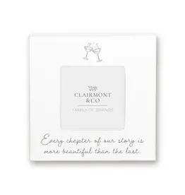Clairmont And Co Every Chapter of our Story - Square Picture Frame